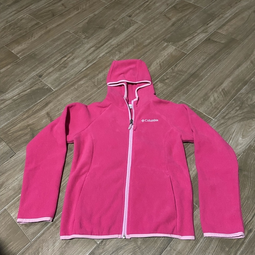 Columbia youth fleece hoodie jacket